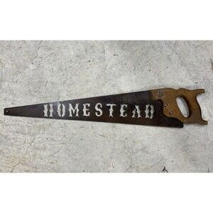 Homestead Handsaw by Succulent Metals Welded Artistry